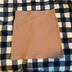 Tan skirt